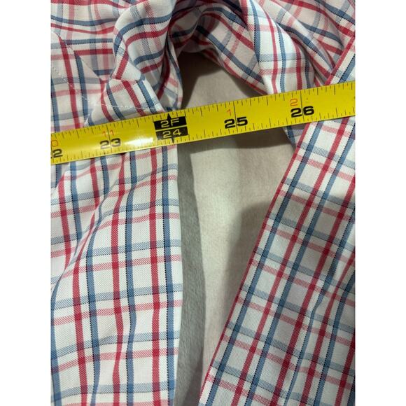 UNTUCKit Button Up Shirt Check Pattern Mens Size XL Long Sleeve - Picture 5 of 6